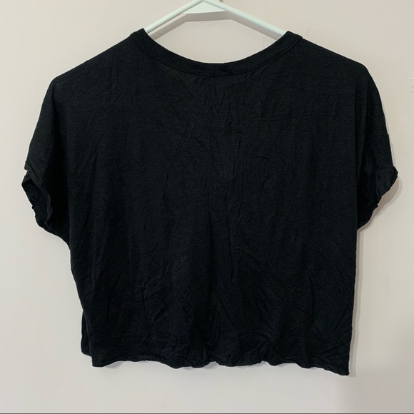 🧡3/$30 Fashion Nova Lace-up Metallic Wing Crop - Picture 5 of 9